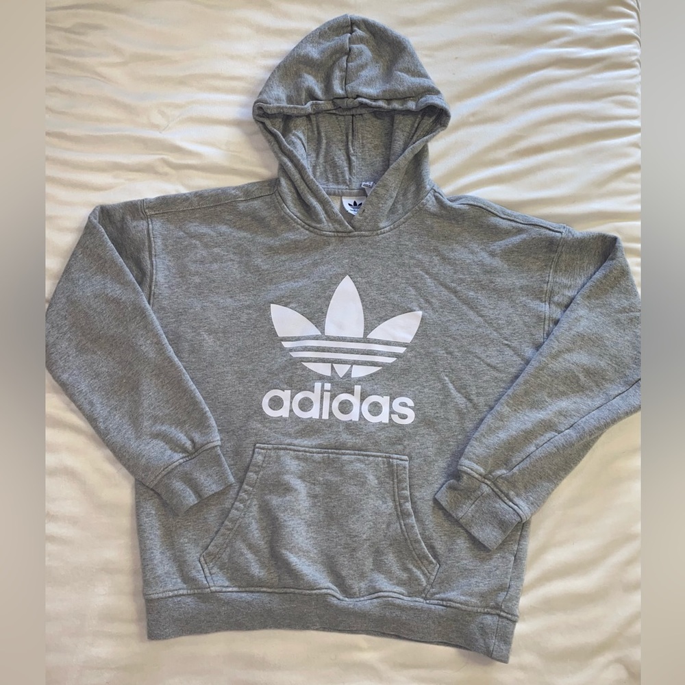 Adidas Gray Basic Hoodie
